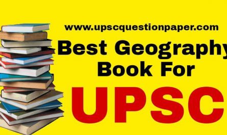 Best Geography Book For UPSC