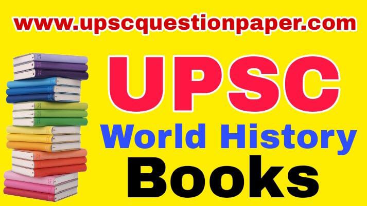 World History UPSC Book