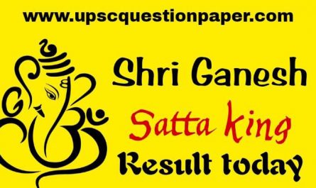 Shri Ganesh Satta King