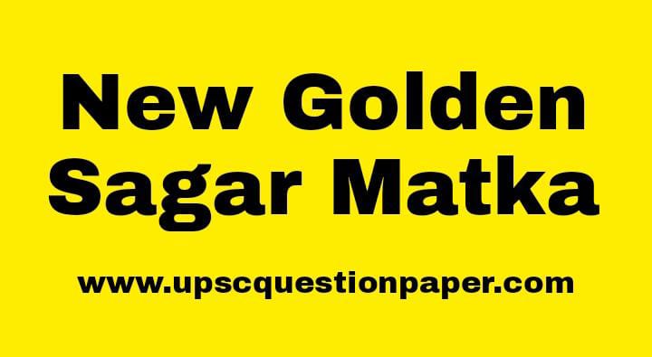 New Golden Sagar Matka