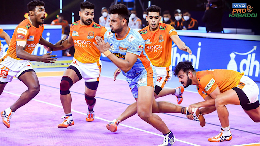 How many matches are in kabaddi?